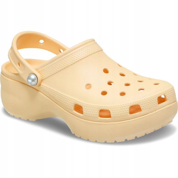 Crocs Damskie Buty Chodaki Klapki Platforma Classic Pearl 211231 Clog 39-40 zdjęcie 1