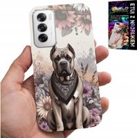 ETUI DO OPPO RENO12 PRO 5G - PSIE RASY PSIE WZORY POKROWIEC + FOLIA