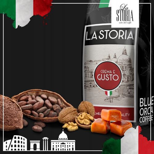 Kawa ziarnista 1kg x3 do ekspresu z Palarni Świeżo Palona Blue Orca Coffee na Arena.pl