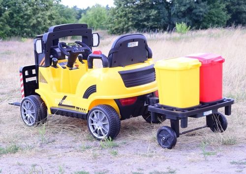 WÓZEK WIDŁOWY Z PRZYCZEPĄ, PILOTEM/ WH101 na Arena.pl