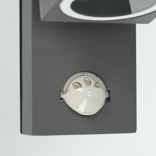 Lampa ścienna do ogrodu z czujnikiem ruchu MICASA3 LX szara na Arena.pl