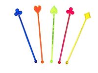 mieszadełka koktajlowe 16,5cm TALIE KART - kulka 10szt. 29-34