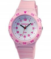 Dla dziewczynki ZEGAREK XONIX AAL podświetlenie czytelny KOMUNIA NAUKA GODZ