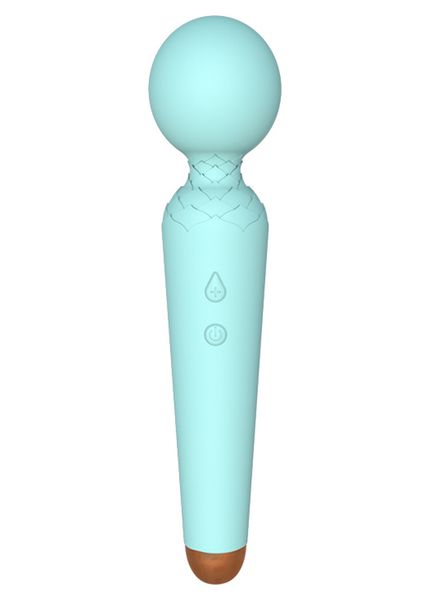 Masażer Silikonowy Power Wand Turkusowy zdjęcie 1