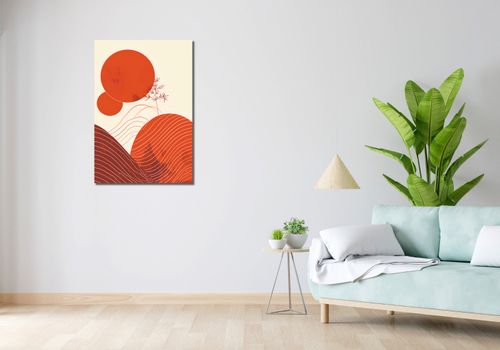 Obraz 60x90cm Ciepło Czerwieni na Arena.pl