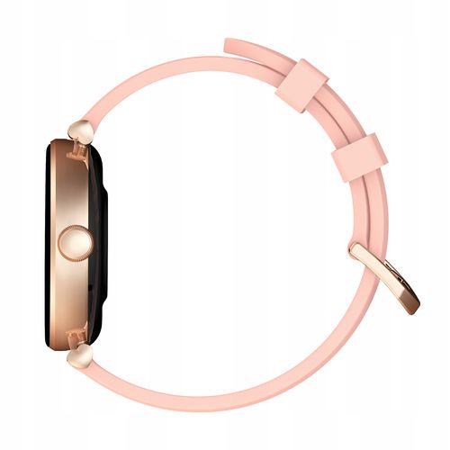 Smartwatch KIESLECT Pura Gold 1,19" AMOLED Bluetooth 5.2 IP68 na Arena.pl