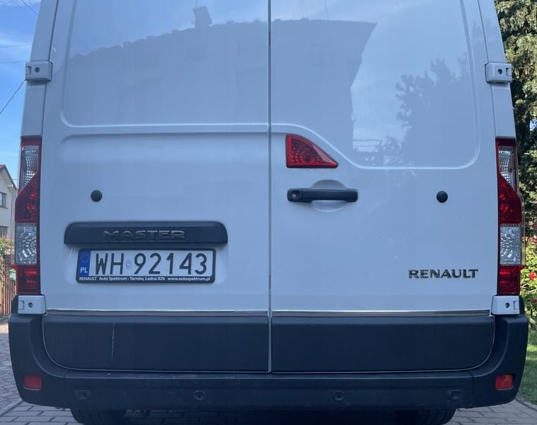 Renault MASTER - LISTWY CHROM na drzwi tył zdjęcie 8