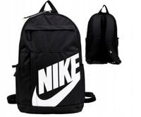Plecak Nike Szkolny Miejski Sportowy Funkcjonalny Backpack Czarny Klasyczny