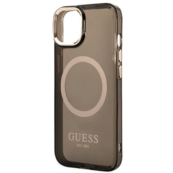 Etui Guess do iPhone 15 Plus, iPhone 14 Plus, Czarny, MagSafe zdjęcie 6