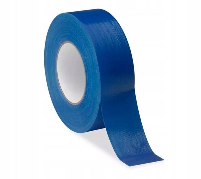 TAŚMA DO KLEJENIA OTULINY 50mb DUCT TAPE NIEBIESKI zdjęcie 1