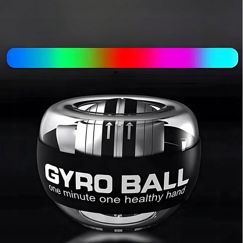 Powerball Kula Żyroskopowa Licznik LED do ćwiczeń nadgarstka Ściskacz RGB na Arena.pl