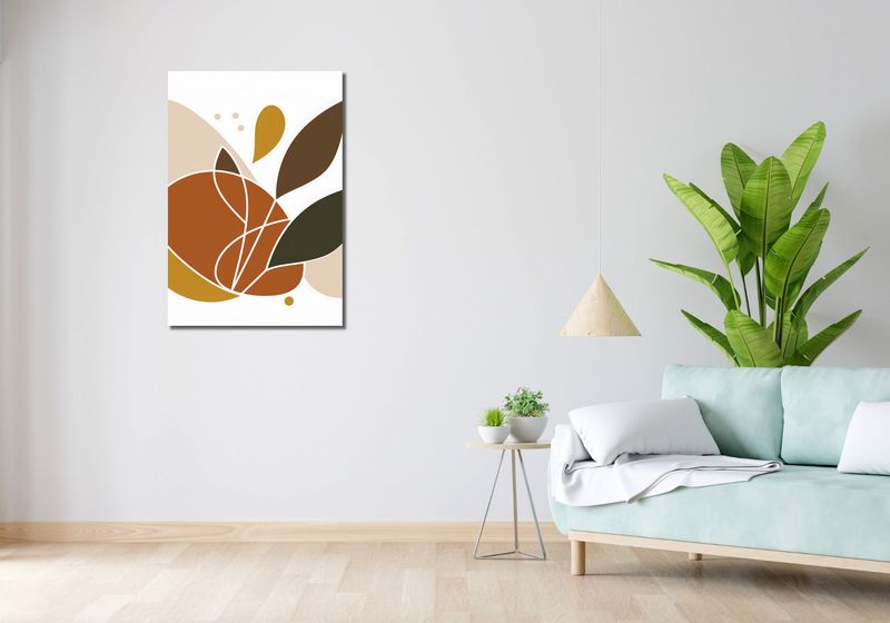 Obraz 60x90cm Organiczna Kasacja zdjęcie 2