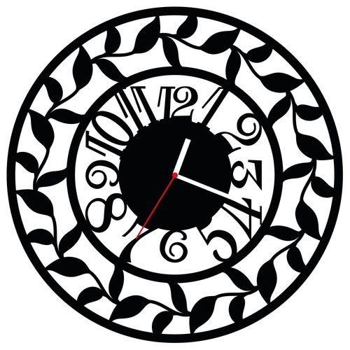 ZEGAR ŚCIENNY RETRO 58cm XXL 5.11 na Arena.pl