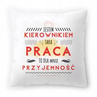 Poduszka Dla Kierownika Na Urodziny Prezent Z Nadrukiem Ze Zdjęciem