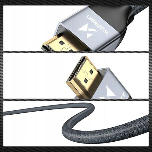 KABEL HDMI 2.1 8K 4K eARC PRZEWÓD PRZYŁĄCZE HDMI DO TV PS5 na Arena.pl