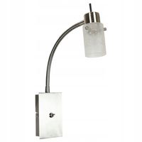 Kinkiet lampa ścienna Candellux FROZEN srebrny