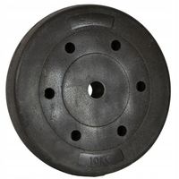 OBCIĄŻENIE BITUMICZNE BETONOWE DO HANTLI SZTANGI 10 KG ENERO FIT 26,5cm