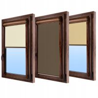 Roleta Zaciemniająca w Kasecie Ciemny Orzech VEGAS