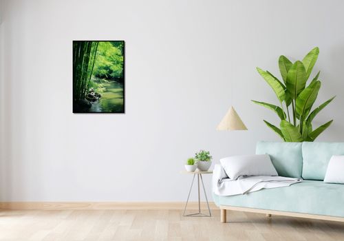 Plakat 50x70cm Spokój Bambusów na Arena.pl