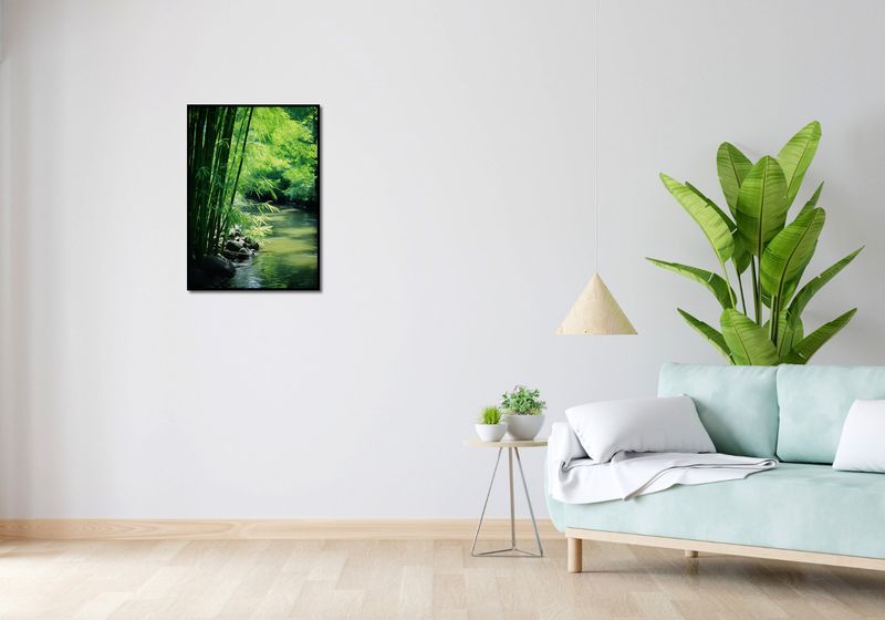 Plakat 50x70cm Spokój Bambusów zdjęcie 4