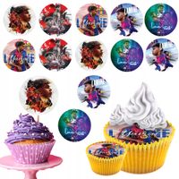 OPŁATEK na BABECZKI MUFFINKI zestaw na urodziny 12szt. - LAMINE YAMAL SPORT