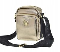 Laura Biaggi - torebka rowerówka ciemne złoto JS272