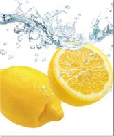 60CM 50CM OBRAZ ŚCIENNY CYTRYNOWE CHLUPNIĘCIE DRUK PŁÓTNO