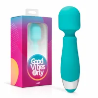 aida wand massager - kompaktowy model wodoodporny usb, 10 trybow