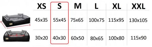 Legowisko Dla Psa Kojec Prestige 55X45 Cm Wodoodporne Szare na Arena.pl