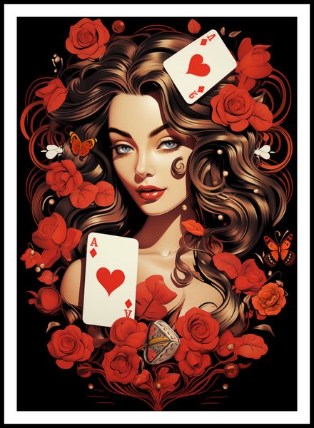 Plakat 67,5x95cm Różany Hazard zdjęcie 3