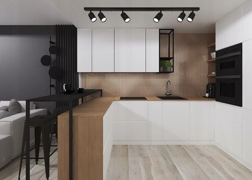 Lampa sufitowa szyna spot kinkiet oprawa natynkowa + 6x GU10 LED 6W na Arena.pl