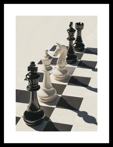 Plakat 21x29,7cm Szach i Mat zdjęcie 3
