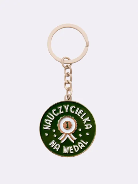 NAUCZYCIELKA NA MEDAL / brelok zdjęcie 4
