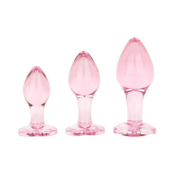 Anal Collection - Anal Plug Glass Small - 7 Cm zdjęcie 9