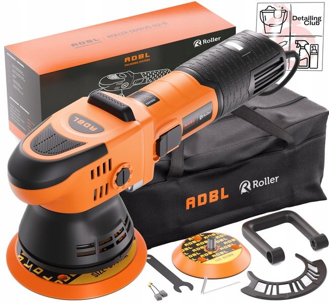 ADBL Roller D09125-02 Maszyna Polerska Polerka Dual Action DA skok 9 mm zdjęcie 1