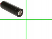 2 x Moduł Laser Krzyżowy 10mW 520nm Regulacja Zielony