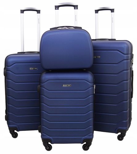 ZESTAW WALIZEK 4w1 WALIZKA PODRÓŻNA NA KÓŁKACH GRAVITT 931 na Arena.pl