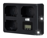 ŁADOWARKA TRÓJKANAŁOWA USB 5V NEWELL NP-FZ100 do Sony A7III A7R IV A9 A6600