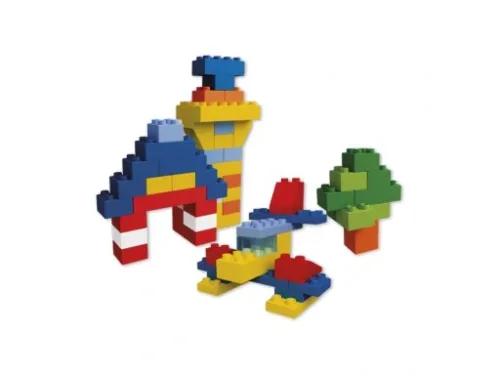 Klocki konstrukcyjne skrzynka + PŁYTKA UNICO na Arena.pl