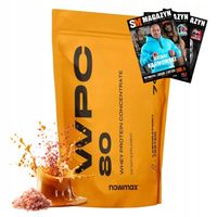 nowmax WPC80 WHEY PROTEIN 700 g BIAŁKO SERWATKOWE DLA MIĘŚNI I