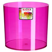 DONICZKA OSŁONKA NA KWIATY RÓŻOWA OKRĄGŁA 12,5cm