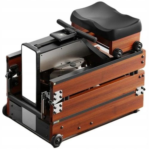 Kingsmith WR1 brązowy wioslarz wodny Bluetooth Fit Android iOS LCD Drewno na Arena.pl