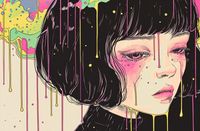 Plakat 91,5x60cm Strugi Kolorów