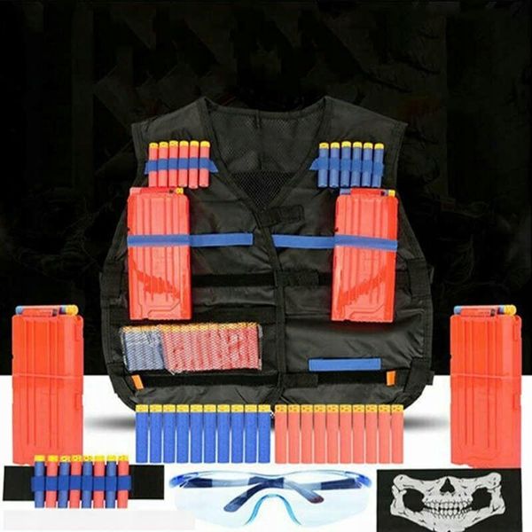 ZESTAW do NERF kamizelka STRZAŁKI MAGAZYNKI E072 zdjęcie 2