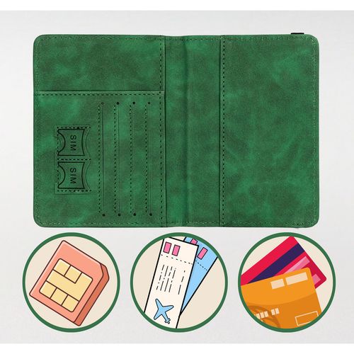 etui na dokumenty/paszport wykonane ze skóry ekologicznej na Arena.pl