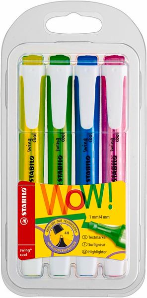 stabilo swing cool etui 4 szt  4910 zdjęcie 1