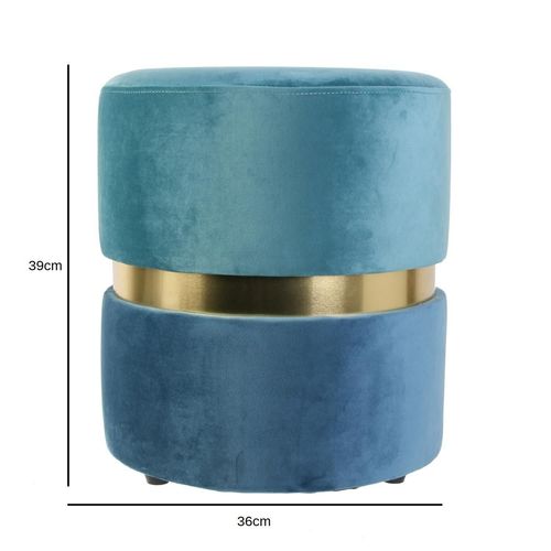 Pufa Delice Double niebieska na Arena.pl