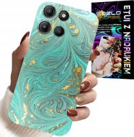 ETUI DO MOTOROLA EDGE 60 5G - MARMURKOWE WZORY + FOLIA HYDROŻEL