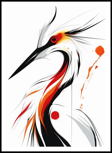 Plakat 64x90cm Bocian na Arena.pl