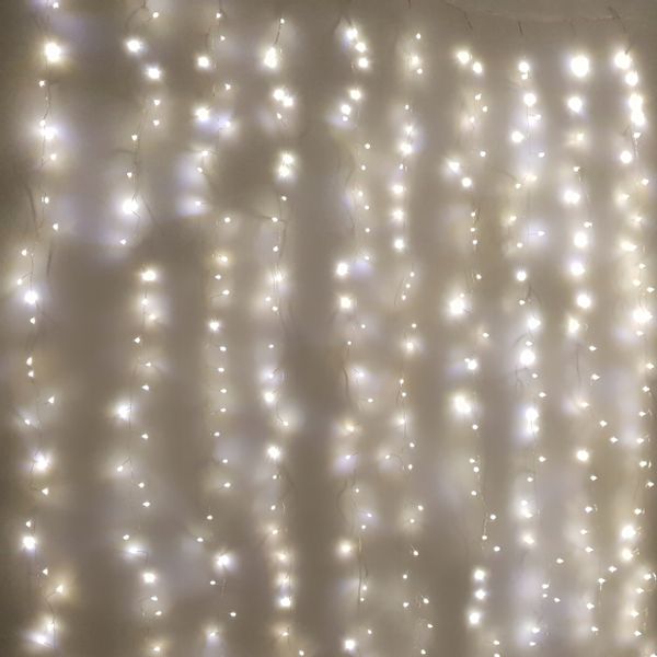 LAMPKI KURTYNA druciki mikro LED 8 FUNKCJI WEW/ZEW zdjęcie 9